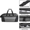 image:image40 Liter 22 Inch Reflective Duffle Bag with Shoulder Strap for Men Women TravelGrey
