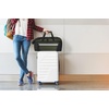 image:image40 Liter 22 Inch Reflective Duffle Bag with Shoulder Strap for Men Women TravelHunter Green