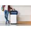 image:image40 Liter 22 Inch Reflective Duffle Bag with Shoulder Strap for Men Women TravelNavy
