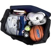image:image40 Liter 22 Inch Reflective Duffle Bag with Shoulder Strap for Men Women TravelNavy