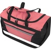 image:image40 Liter 22 Inch Reflective Duffle Bag with Shoulder Strap for Men Women TravelPink