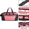 image:image40 Liter 22 Inch Reflective Duffle Bag with Shoulder Strap for Men Women TravelPink
