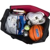 image:image40 Liter 22 Inch Reflective Duffle Bag with Shoulder Strap for Men Women TravelRed