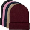 image:image50 Pack of Bulk Wholesale Adult One Size Men and Womens Stretch Knit Beanie Skull Hats for Fall Winter Snow Wind amp RainPastel Colors Pack