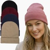 image:image50 Pack of Bulk Wholesale Adult One Size Men and Womens Stretch Knit Beanie Skull Hats for Fall Winter Snow Wind amp RainPastel Colors Pack