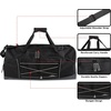 image:image60 Liter 26 Inch Duffle Bag  Heavy Duty Extra Large Sports Gym Equipment Travel Duffel Bag for Men and Women BlackBlack