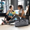 image:image60 Liter 26 Inch Duffle Bag  Heavy Duty Extra Large Sports Gym Equipment Travel Duffel Bag for Men and Women BlackGrey