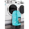 image:imageLaundry Bag Backpack with Shoulder Straps and Mesh Pocket Laundry Backpack Large Portable Laundry Hamper for College Laundromat Apartment with Drawstring Closure Adjustable Back Straps BlackTurquoise