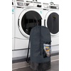 image:imageLaundry Bag Backpack with Shoulder Straps and Mesh Pocket Laundry Backpack Large Portable Laundry Hamper for College Laundromat Apartment with Drawstring Closure Adjustable Back Straps BlackCharcoal Black