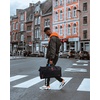 image:imageLightweight Canvas Duffle Bags for Men amp Women For Traveling the Gym and as Sports Equipment BagOrganizerBlack 2