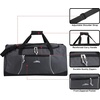 image:imageLightweight Canvas Duffle Bags for Men amp Women For Traveling the Gym and as Sports Equipment BagOrganizerGrey 1
