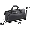 image:imageLightweight Canvas Duffle Bags for Men amp Women For Traveling the Gym and as Sports Equipment BagOrganizerGrey 2