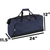 image:imageLightweight Canvas Duffle Bags for Men amp Women For Traveling the Gym and as Sports Equipment BagOrganizerNavy