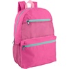 image:imageTrail maker 17 Inch Backpacks 24 Pack Multi Mesh Pocket with Adjustable Shoulder Straps for Travel Commute24 Pack Assorted Colors