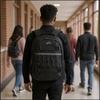 image:imageTrail maker 24 Pack Bulk 185 Inch Heavy Duty Dual Compartment Laptop Backpacks with Skateboard Straps for Homeless Adults Heather GrayAll Black Pack