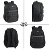 image:imageTrail maker 24 Pack Bulk 185 Inch Heavy Duty Dual Compartment Laptop Backpacks with Skateboard Straps for Homeless Adults Heather GrayAll Black Pack