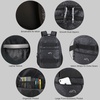 image:imageTrail maker 24 Pack Bulk 185 Inch Heavy Duty Dual Compartment Laptop Backpacks with Skateboard Straps for Homeless Adults Heather GrayHeather Gray Pack