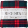 image:imageTrail maker 24 Pack Bulk Plaid Sherpa Fleece Throw Blankets 50 x 60 for Wedding Guests Homeless Pets  Plaid Fleece Throw Blankets BulkAssorted Plaids