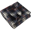 image:imageTrail maker 24 Pack Bulk Plaid Sherpa Fleece Throw Blankets 50 x 60 for Wedding Guests Homeless Pets  Plaid Fleece Throw Blankets BulkBlack Plaid