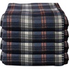 image:imageTrail maker 24 Pack Bulk Plaid Sherpa Fleece Throw Blankets 50 x 60 for Wedding Guests Homeless Pets  Plaid Fleece Throw Blankets BulkBlack Plaid