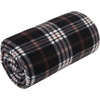 image:imageTrail maker 24 Pack Bulk Plaid Sherpa Fleece Throw Blankets 50 x 60 for Wedding Guests Homeless Pets  Plaid Fleece Throw Blankets BulkBrown Plaid