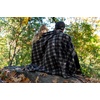 image:imageTrail maker 24 Pack Bulk Plaid Sherpa Fleece Throw Blankets 50 x 60 for Wedding Guests Homeless Pets  Plaid Fleece Throw Blankets BulkBrown Plaid