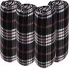 image:imageTrail maker 24 Pack Bulk Plaid Sherpa Fleece Throw Blankets 50 x 60 for Wedding Guests Homeless Pets  Plaid Fleece Throw Blankets BulkBrown Plaid