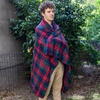 image:imageTrail maker 24 Pack Bulk Plaid Sherpa Fleece Throw Blankets 50 x 60 for Wedding Guests Homeless Pets  Plaid Fleece Throw Blankets BulkRed  Green Plaid