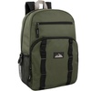 image:imageTrail maker 24 Pack Multicolor Mesh Side Pocket 17 Inch Backpacks Padded Shoulder Straps for Travel Commute24 Pack Assorted Dark Colors