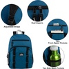 image:imageTrail maker 24 Pack Multicolor Mesh Side Pocket 17 Inch Backpacks Padded Shoulder Straps for Travel Commute24 Pack Assorted Dark Colors
