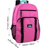 image:imageTrail maker 24 Pack Multicolor Mesh Side Pocket 17 Inch Backpacks Padded Shoulder Straps for Travel Commute24 Pack Assorted Pastel Colors