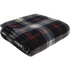 image:imageTrail maker 50x60 Throw Blankets Plaid Fleece Throw Blankets for Bedroom Couch Livingroom Chair Pets OutdoorsBlack