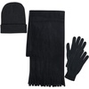image:imageTrail maker Adult Winter Gear Set Bulk Pack of 50 Sets Beanie HatGloves amp Scarf ComboWarm Knit Cold Weather AccessoriesBlack