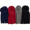 image:imageTrail maker Bulk Scarves for Women Wedding Homeless 100 Scarves Pack Lightweight Wholesale Pashmina Scarves in BulkAssorted Colors Pack