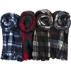 image:imageTrail maker Bulk Scarves for Women Wedding Homeless 100 Scarves Pack Lightweight Wholesale Pashmina Scarves in BulkAssorted Plaids Pack