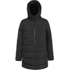 image:imageTrail maker Waterproof Long Puffer Jackets Mens Womens amp Kids Hooded Winter Coats 10 Pack10 Pack Womens Black