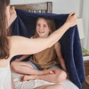 image:imageWaffle Knit Textured Throw Blanket Soft for Couch Sofa Twin Bed Kids Adults 50 x 60 Chenille Knit Blanket Boho Throw Blanket for Home Decor 250 GSM Navy BlueNavy Blue