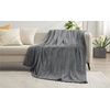 image:imageWaffle Knit Textured Throw Blanket Soft for Couch Sofa Twin Bed Kids Adults 50 x 60 Chenille Knit Blanket Boho Throw Blanket for Home Decor 250 GSM Navy BlueSlate Grey