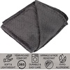 image:imageWaffle Knit Textured Throw Blanket Soft for Couch Sofa Twin Bed Kids Adults 50 x 60 Chenille Knit Blanket Boho Throw Blanket for Home Decor 250 GSM Navy BlueSlate Grey