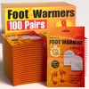 image:image100 Pack Bulk Hand Warmers Bulk Foot Warmers Bulk Body Warmers for 810 Hours of Natural HeatFoot Warmers