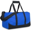 image:image30 Liter 17 Inch Canvas Duffle Bags for Men and Women  Travel Weekender Overnight CarryOn Shoulder Duffel Tote Bags GreyBlue
