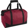 image:image30 Liter 17 Inch Canvas Duffle Bags for Men and Women  Travel Weekender Overnight CarryOn Shoulder Duffel Tote Bags GreyRed