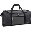 image:image55 Liter 24 Inch Lightweight Canvas Duffle Bags for Men amp Women For Traveling the Gym and as Sports Equipment BagOrganizer Grey 3