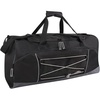 image:image60 Liter 26 Inch Duffle Bag  Heavy Duty Extra Large Sports Gym Equipment Travel Duffel Bag for Men and Women BlackBlack