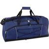 image:image60 Liter 26 Inch Duffle Bag  Heavy Duty Extra Large Sports Gym Equipment Travel Duffel Bag for Men and Women BlackBlue