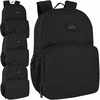 image:imageSummit Ridge 17 Inch Laptop Backpacks 24 Pack Large Pockets Mesh Shoulder Straps for Travel Commute24 Pack Black