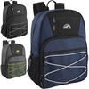image:imageTrail maker 24 Pack Multipocket 17 Inch Bungee Cord Sport Backpacks for Travel Commute24 Pack Classic Assorted Colors