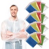 image:imageTrail maker Bulk Rain Ponchos for Adults 10 Pack Disposable Wholesale Rain Coats 100 Waterproof Emergency Ponchos with HoodAssorted Colors Pack