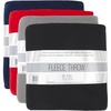 image:imageTwin Size Fleece Blankets in Bulk Microfiber Fleece Sherpa Blankets for Bed Bulk 24 Pack Hypoallergenic 60x80 Throw BlanketsAssorted