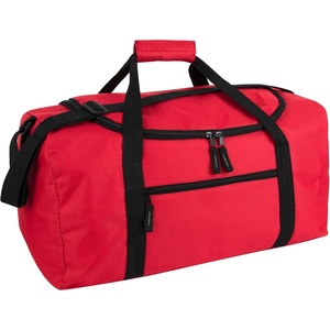 image:image20 Inch 40 Liter Duffel Bag for Men Women Travel Weekender Overnight Carryon Shoulder Duffel Tote Bag BlackRed